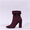 Una Healy Love Train Bunched Ankle Boot - Burgundy